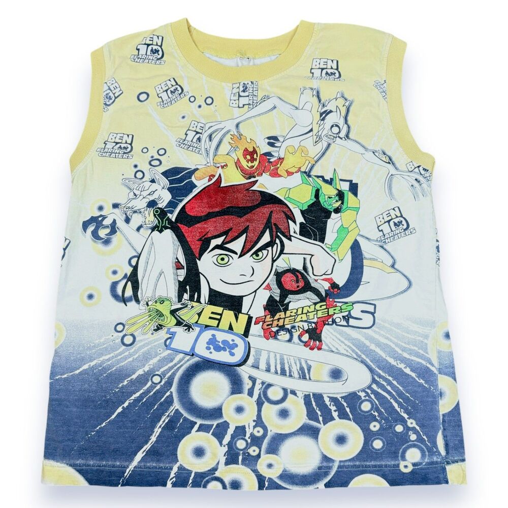 Vintage Ben 10 Flaring Cheaters Tank Top Y2K
